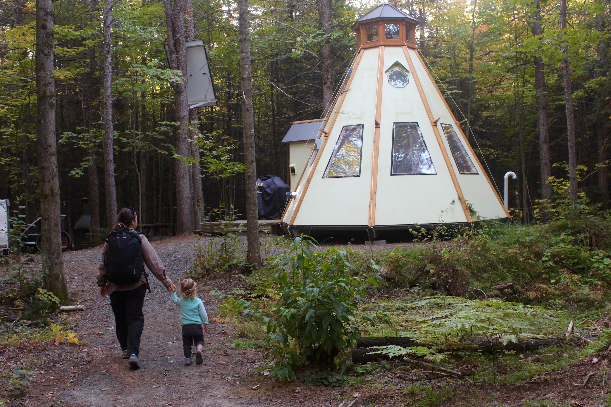 Parc régional des Grandes-Coulées : nuit en